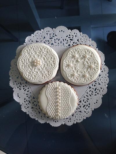 Lace cookies - Cake by R.W. Cakes