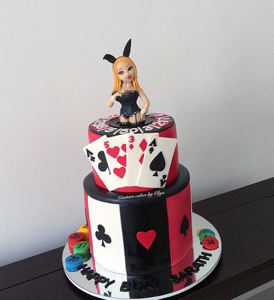 Casino cake - Cake by Couture cakes by Olga