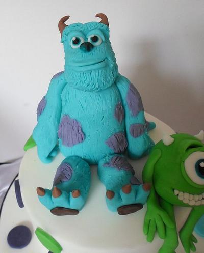 Sully and Mike - Cake by Carrie-Anne Dallas