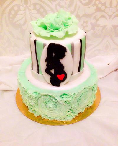 Baby Shower Cake - Cake by SophisteCakes