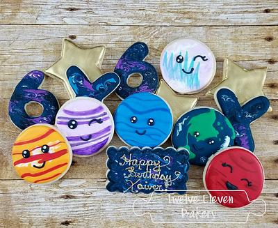 Galaxy Cookies - Cake by Shannon @ Kitchen Witch Chronicles 