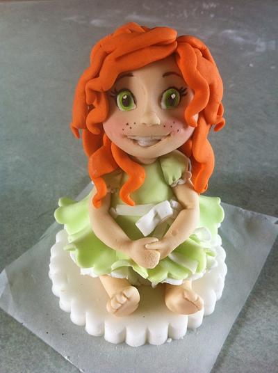 Little red head - Cake by Zoe's Fancy Cakes