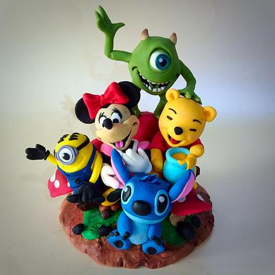 All Your Favorite Characters - Cake by Nicholas Ang