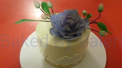 Another buttercream birthday cake - Cake by Baked By Valeri