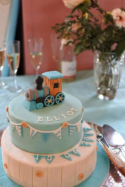 Elliots train - Cake by Angel Cakes By Mena