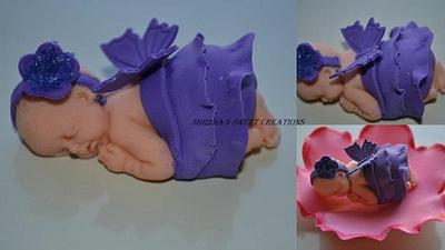 Butterfly baby! - Cake by ShrdhaSweetCreations