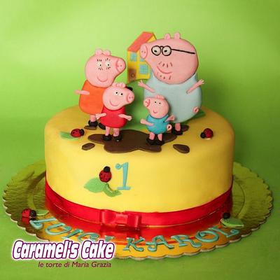 Peppa Pig! - Cake by Caramel's Cake di Maria Grazia Tomaselli