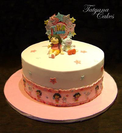 Dora the Explorer cake - Cake by Tatyana Cakes