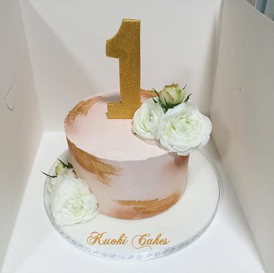 Nude cake Birthday  - Cake by Donatella Bussacchetti