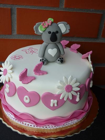 Koala cake - Cake by Aventuras Coloridas