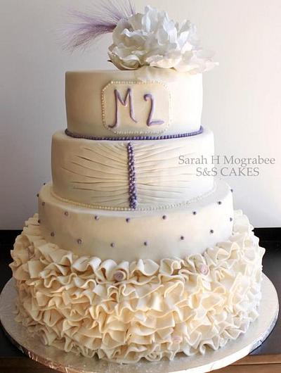 Purple lady - Cake by Sarah H Mograbee