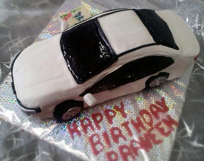 Honda City Car cake - Cake by Gauri Kekre