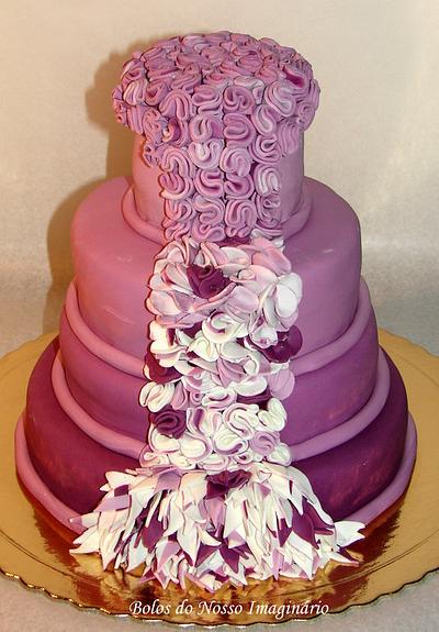 Lavender Cake - Cake by BolosdoNossoImaginário