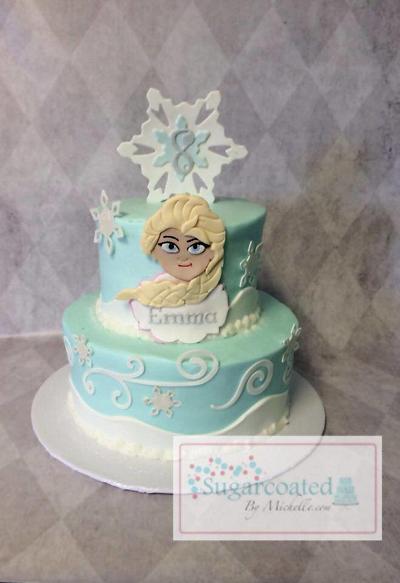 Frozen Inspired - Cake by Michelle 