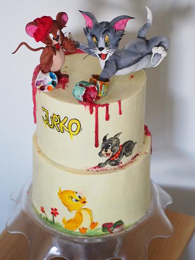 Tom and Jerry - Cake by Annbakes
