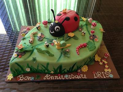 Le petit jardin(little garden) - Cake by wisha's cakes