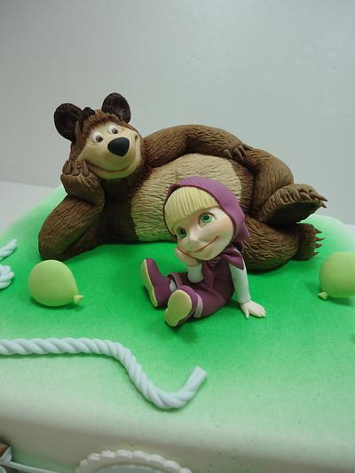 Masha and the bear - Cake by Diletta Contaldo
