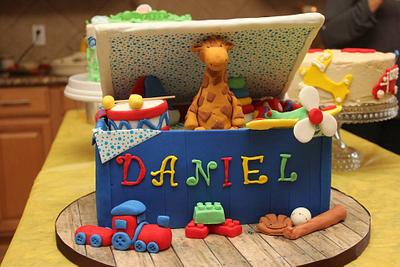 Daniel's Toybox - Cake by cindy Zimmerman