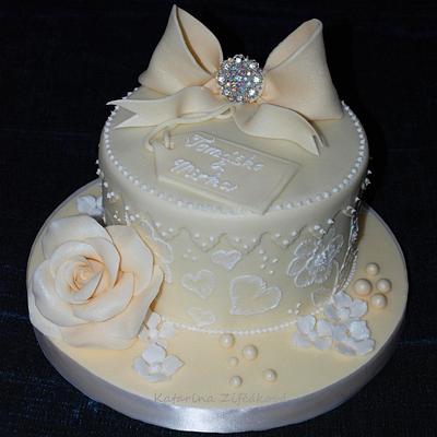 surprise for wedding - Cake by katarina139