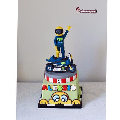 Valentino Rossi cake - Cake by Naike Lanza