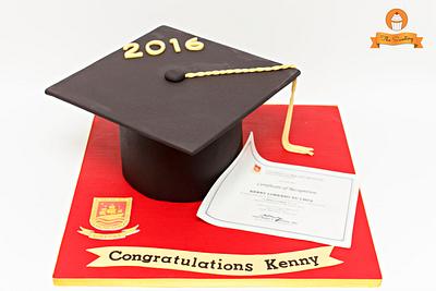 Graduation Cake - Cake by The Sweetery - by Diana