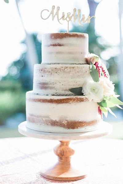 Rustic Wedding Cake - Cake by LadyCakes