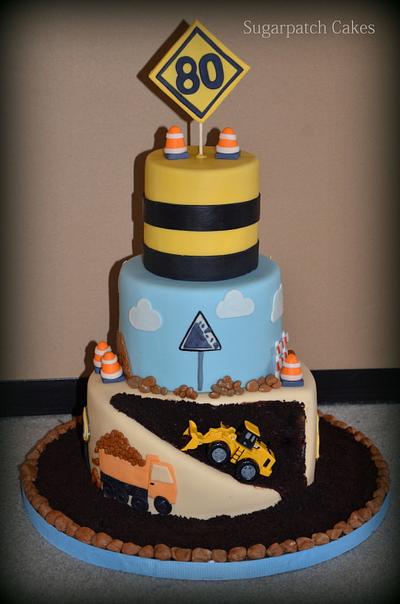 Construction for Calvin - Cake by Sugarpatch Cakes