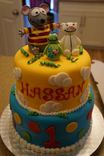 Toopy and Binoo First Birthday Cake - Cake by Sweetessa