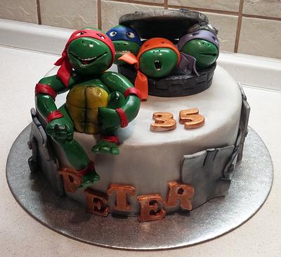 Teenage Mutant Ninja Turtles - Cake by Majka Maruška