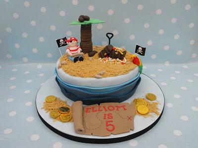 Pirate Cake - Cake by Gill W