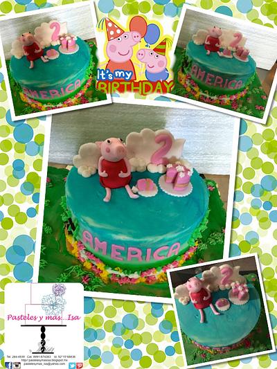 PEPPA PIG - Cake by Pastelesymás Isa