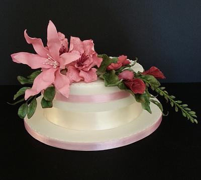 Pretty in Pink. - Cake by Kickshaw Cakes
