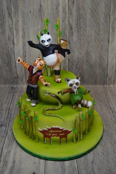 Kung Fu Panda - Cake by JarkaSipkova