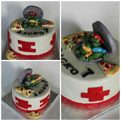 Ninja turtles - Cake by Anka