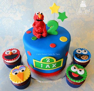 Elmo Street Fun  - Cake by Cake Sweet Cake By Tara