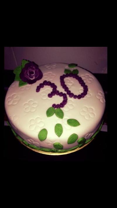Happy 30th  - Cake by Pickle
