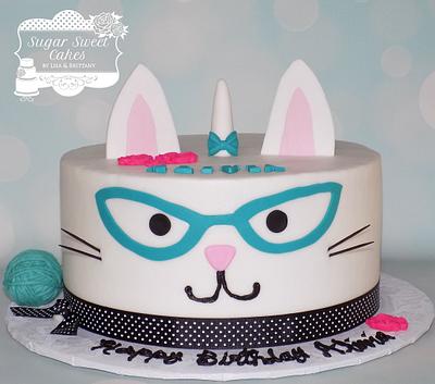 Cat's Meow - Cake by Sugar Sweet Cakes