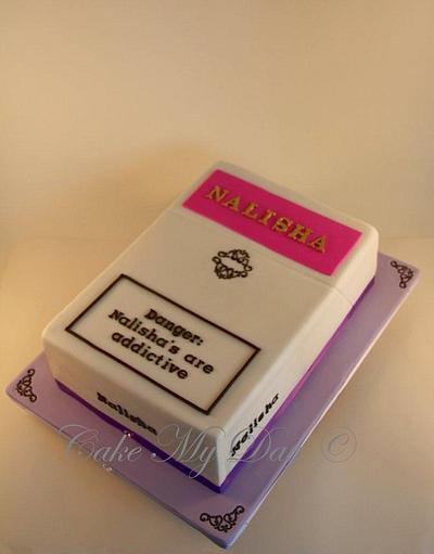 Cigarette pack - Cake by Cake My Day