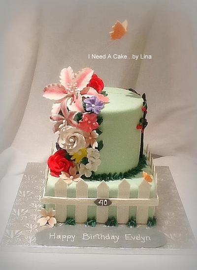 Happy Garden - Cake by Lina Gikas