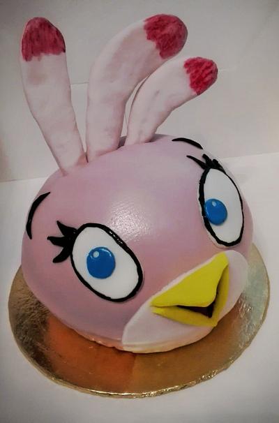 Cute angry bird - Cake by Passant87