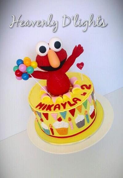 Party Elmo Cake - Cake by novita