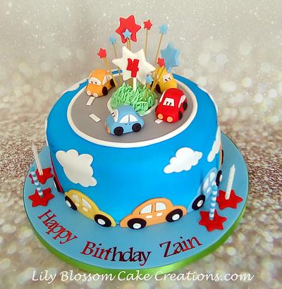 Cars Cake  - Cake by Lily Blossom Cake Creations