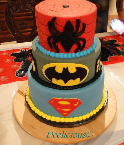 superheros cake - Cake by deelicious
