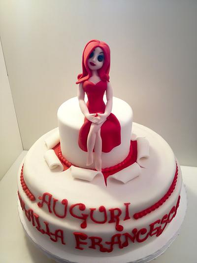 Happy birthday to Amalia!!  - Cake by danida