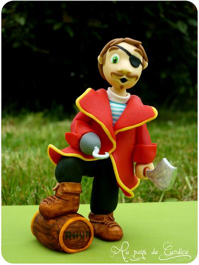 This pirate saw something but what? - Cake by Au pays de Candice