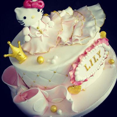 Hello Kitty cake - Cake by Dee