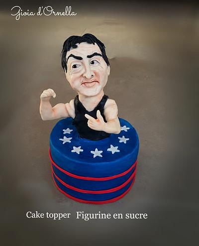 Cake topper Rocky ! - Cake by Ornella Marchal 