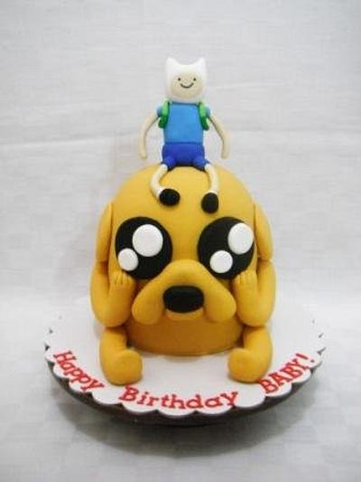 Jake the Dog and Finn the Human Cake - Cake by Giselle Garcia
