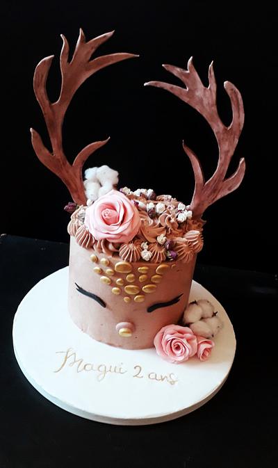 Reindeer cake - Cake by Macha