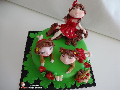the new version of Little Red Riding Hood - Cake by carlaquintas